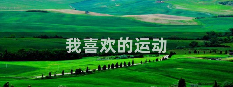 J9官方正版app娱乐首页官网下载：我喜欢的运动